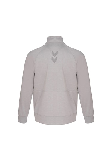 Hummel Levon Zıp Jacket Erkek Fermuarlı Hırka 921678 Gri