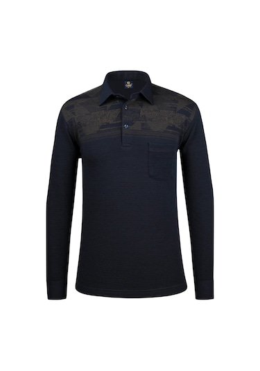 Çizgi Triko Erkek Uzun Kollu Desenli Gömlek Yaka Kol Manşetli Cepli Sweat 5026 Laci-kahve Laci-kahve Lacivert - Kahverengi Çizgi Triko Erkek Uzun Kollu Desenli Gömlek Yaka Kol Manşetli Cepli Sweat 5026 Laci-kahve Laci-kahve Lacivert - Kahverengi