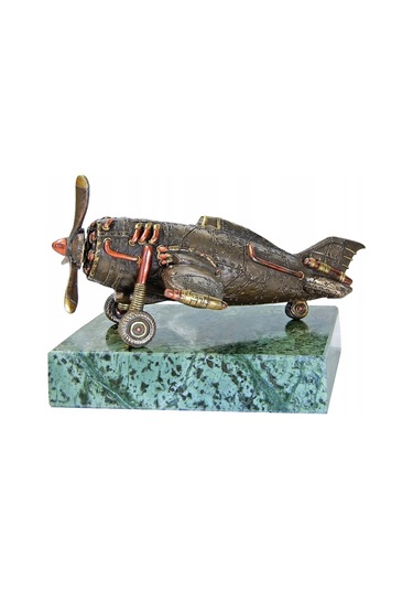 Steampunk Serisi Tek Pervaneli Turboprop Uçak Biblosu