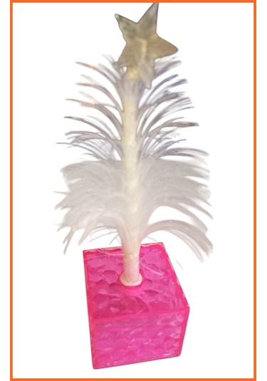 15cm Masa Üstü Led Işıklı Yılbaşı Çam Ağacı Pmp