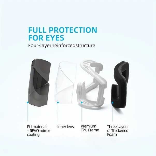 Willowhaven Jetblaze Otg Sarı Kayak Snowboard Kar Gözlüğü Anti Fog Helmet Uyumlu