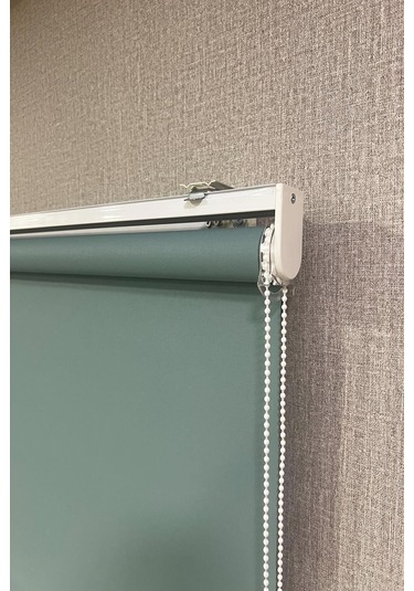 Stor Perde İthal Mat Polyester Yeşil P1380 Yeşil