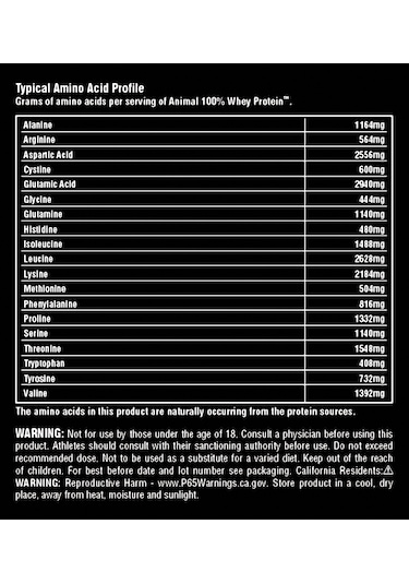 Universal Animal Whey Protein Vanilya Aromalı 908 Gr Vanilya