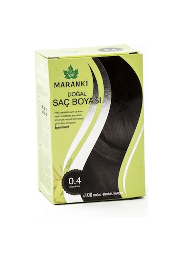 Maranki Doğal Saç Boyası 0.4 Alacakara
