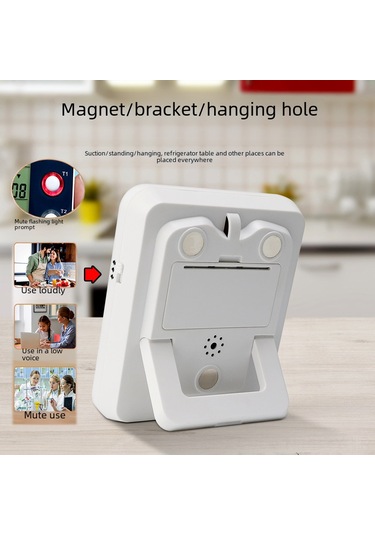 Teltree Ys-318 Üç Kanal Zamanlayıcı: Mutfak, Endüstri Ve Öğrencilere Uygun, Sessiz Mod, Kesilebilir Fonksiyonlu Hatırlatıcı