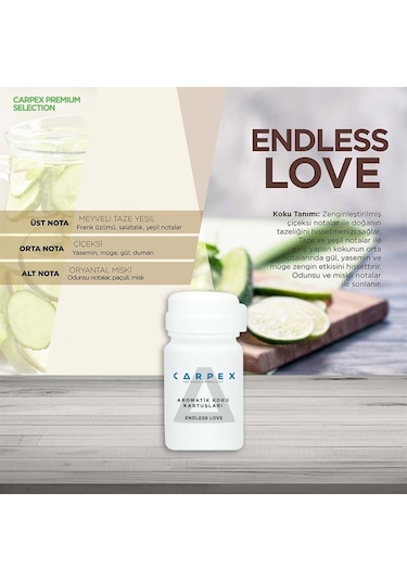Carpex 125 ML Endless Love Geniş Alan Ortam Kokusu