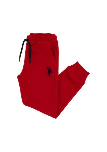 U.s. Polo Assn. Erkek Çocuk Kırmızı Eşofman Altı 50314026-vr171 Basıc Kırmızı