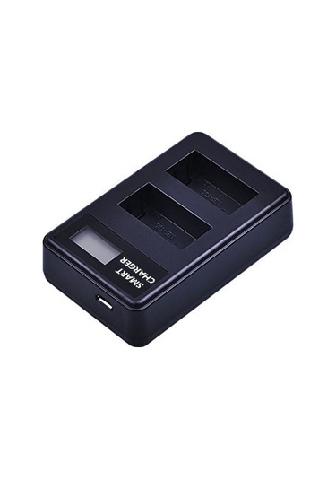 Cbtx Canon Sx40 Hs Sx40hs Uyumlu Lcd Ekran Çift Kanallı Nb-10l Usb Pil Şarj Cihazı