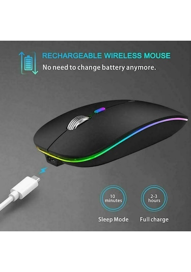 Sonex A2N RGB Kablosuz Bluetooth Lazer Mouse