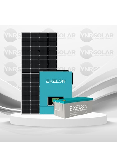 Ynr Solar 3 Kw Mppt Solar Güneş Enerjisi Bağ Evi Paketi