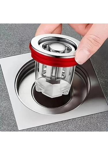 Wc Banyo Yer Sifonu Gider Koku Akış Önleyici Antikoku Çekvalf Tap