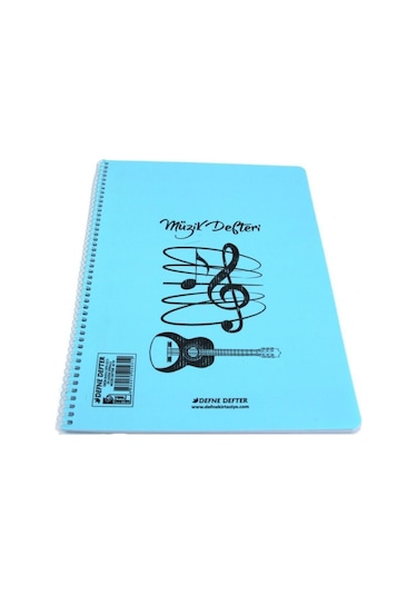 Müzik Defter Spiralli 40 Yaprak