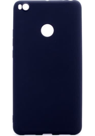 Xiaomi Mi Max 2 Kılıf Esnek Yapılı İnce Slim Silikon Kapak Ryc/premier Siyah