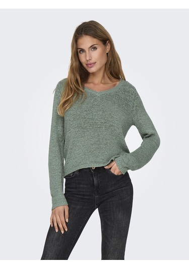 Vero Moda Only Bayan Örme Kazak 15340862 Yeşil