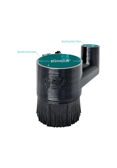 Homyl Cnc Gravür Makinesi Toz Ayakkabısı Router Mili 52-mm