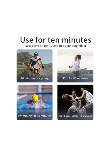 Fochsia 1 Adet Karın Kası Antrenman Kemer Black Usb İle Ayarlanabilir Bel Masajörü Çekirdek Egzersizler İçin Dayanıklı Altın