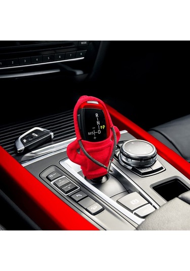 Wezone Araba Vites Kolu Korumalı Kumaş Kılıfı - Mükemmel Koruma Ve Stili Bir Arada Mavi Renk