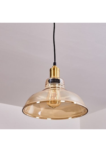 Riolight Retro Bal Tekli Cam Sarkıt Çap: 28Cm (541772137)