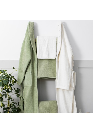 Schafer Home Jadore Banyo Seti 6 Parça-yeşil Yeşil