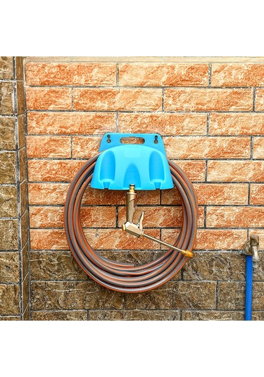 Reedark Duvar Tipi Bahçe Su Hortumu Saklama Rakası - Çiçek Asma Ve Su Pipeti Sarma Fonksiyonu İle Uzun Ömürlü Taçlık