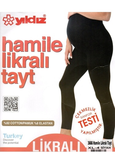 Bel Kısmı Ayarlanabilir Hamile Tayt 528
