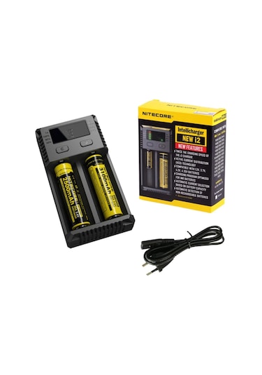 Nitecore New i2 Kablolu Pil Şarj Cihazı