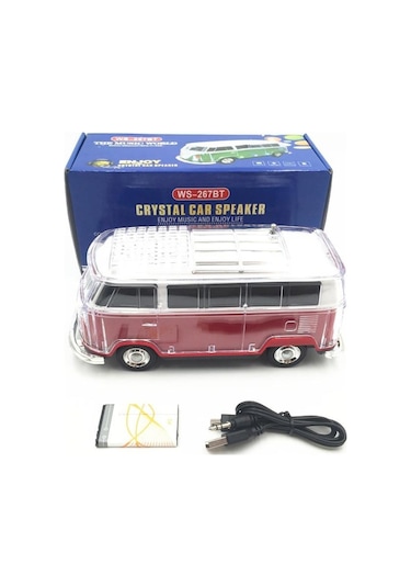 Wster WS-267BT Woswos Minibüs Görünümlü Bluetooth Hoparlör