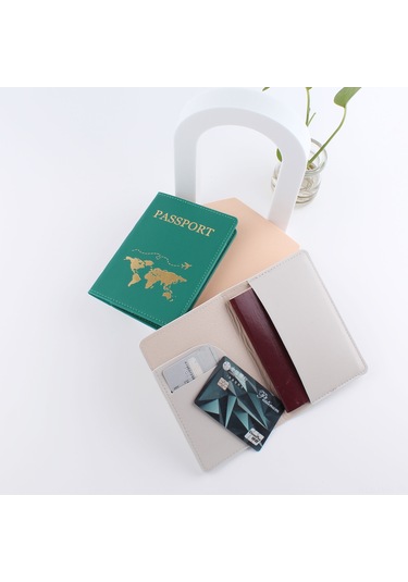 Monyee Deri Pasaport Kılıfı - Çiftler İçin Şık Ve Dayanıklı Seyahat Aksesuarı Kahve