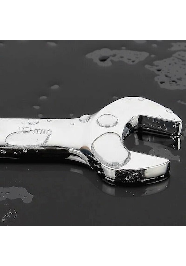 1 Adet Boru Cırcırlı Anahtar 8-19 Mm Boru Cırcırlı Kombine Anahtarlar Çift Uçlu Kate Yağ Anahtarları Dişliler 17 Mm Diğer