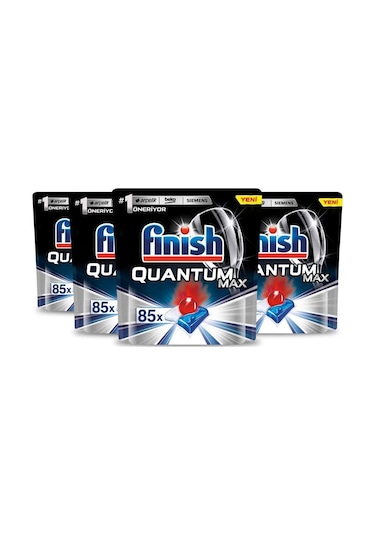 Finish Quantum Max Bulaşık Makinesi Deterjanı 4 x 85 Tablet