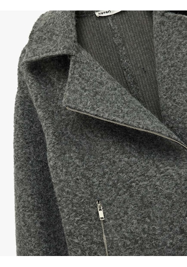 Koton Gri Kadın Ceket 6wak20198ew Gri
