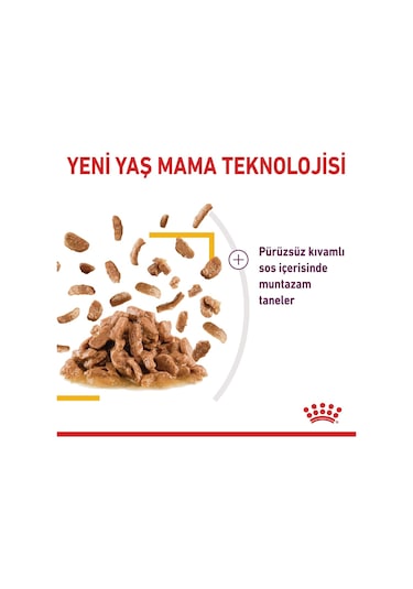 Sensory Tat Duyusu İçin Sos İçerisinde Yaş Kedi Maması 12 X 85g