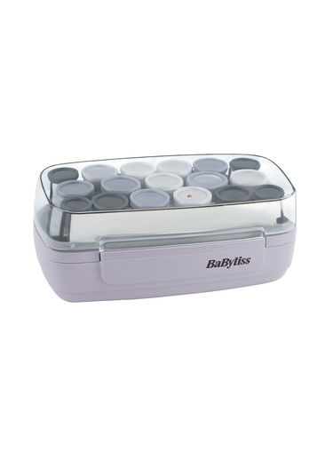 Babyliss 20'li Isıtmalı Bigudi Seti + 20 Mandal Profesyonel Bukleler İçin Lila