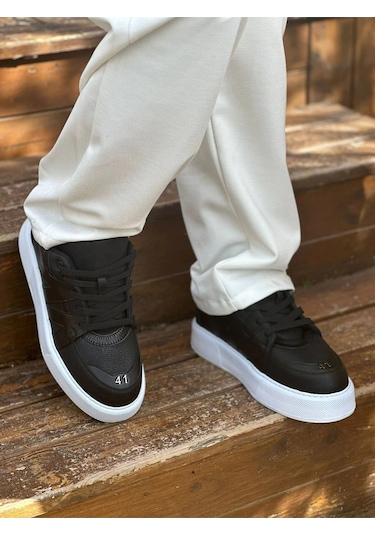 Mn2407 - Cbt Star-x Erkek Spor Ayakkabı Sıyah Siyah