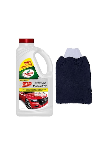 Turtle Wax Zip Wax Cilalı Oto Yıkama Şampuanı 60 Yıkama 1 L Clea