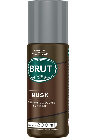 Brut Musk Erkek Sprey Deodorant EDC 200 ML