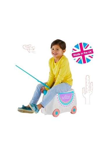 Trunki Çocuk Bavulu - Lama Lola Çok Renkli
