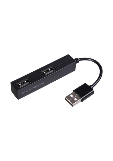 Yüksek Hızlı 4 Portlu Usb 2.0 Hub Siyah