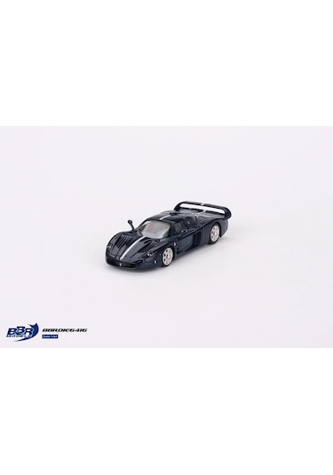 Mini Gt 1/64 Bbr Maserati Mc12 Stradale Blue Metallic W/ Stripe Bbrdıe6416