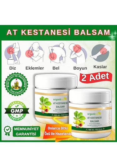 Organicsun At Kestanesi Balsamı 2 x 500 ML