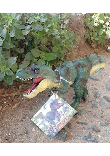Trex Dinazor Kırılmaz Oyuncak 27 Cm Ağız Hareketli Dinozor Gerçek Ince Detay