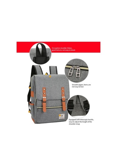 Pazly Büyük Kapasiteli Dizüstü Bilgisayar Sırt Çantası Seti - Siyah, Naylon, Moda, İş, Seyahat, Açık Hava Siyah