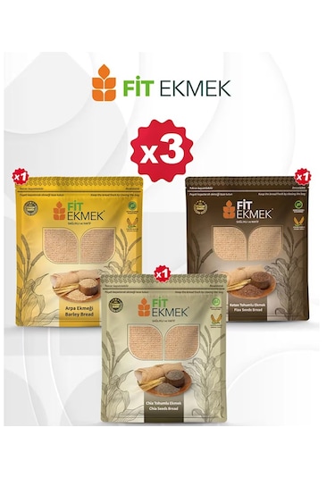 Fit Chia , Keten Ve Arpa Lavaş Ekmeği 300gr