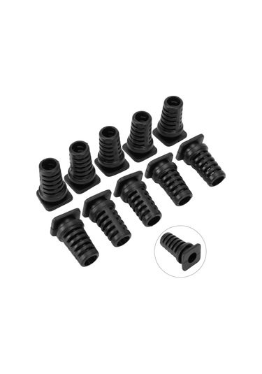 100 Adet - Xd-08 Plastik Kapsama Tapası 6.5x2mm Klips Uç Koruyucu, 5.2mm İç Çap