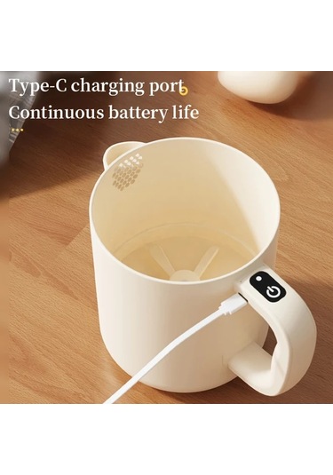 Elmpaly Beige Ev Tipi Küçük Filtreli Çok Amaçlı Elektrikli Yumurta Çırpıcı Pilav Karıştırma Makinesi Diğer