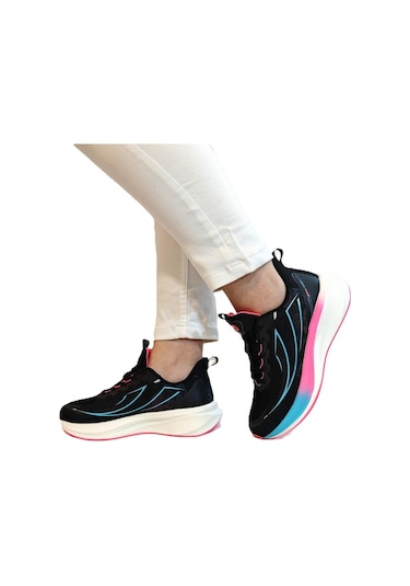 Pierre Cardin 11365 Siyah Kaymaz Yürüyüş Koşu Spor Ayakkabı Siyah