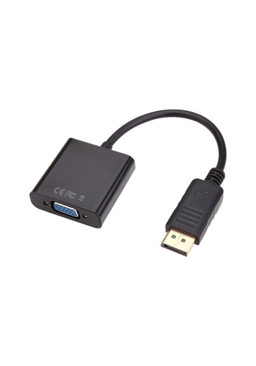 Yifomall Dp'den Vga'ya Dönüştürücü: 1080p Full Hd, Plug & Play, Notebook-desktop İle Monitor/projektör Bağlantısı