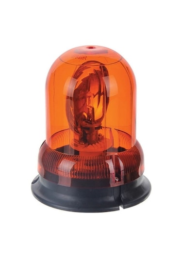 Döner Tepe Lambası İkaz Lambası Motorlu 12 Volt Emr01