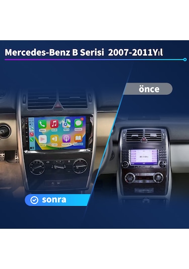 Mercedes-benz B Serisi 2007-2011yıl 4gb Ram 32gb Rom Carplay Mult