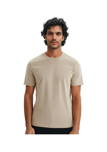 Ar-ma Erkek Regular Fit Pamuk Süprem Basic Bisiklet Yaka Tişört Y31344408002 Bej XL Ar-ma Erkek Regular Fit Pamuk Süprem Basic Bisiklet Yaka Tişört Y31344408002 Bej XL